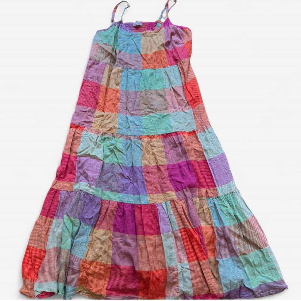 Beachlunchlounge Multicolor Patchwork Maxi Dress - image 2